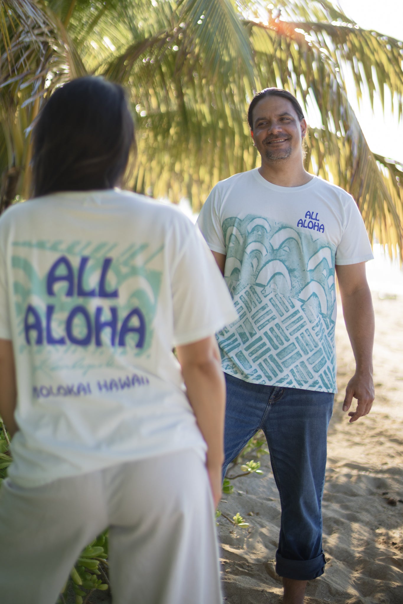All Aloha | Unisex Tee - He Ho'oheno Ua Woodblock *ASF*