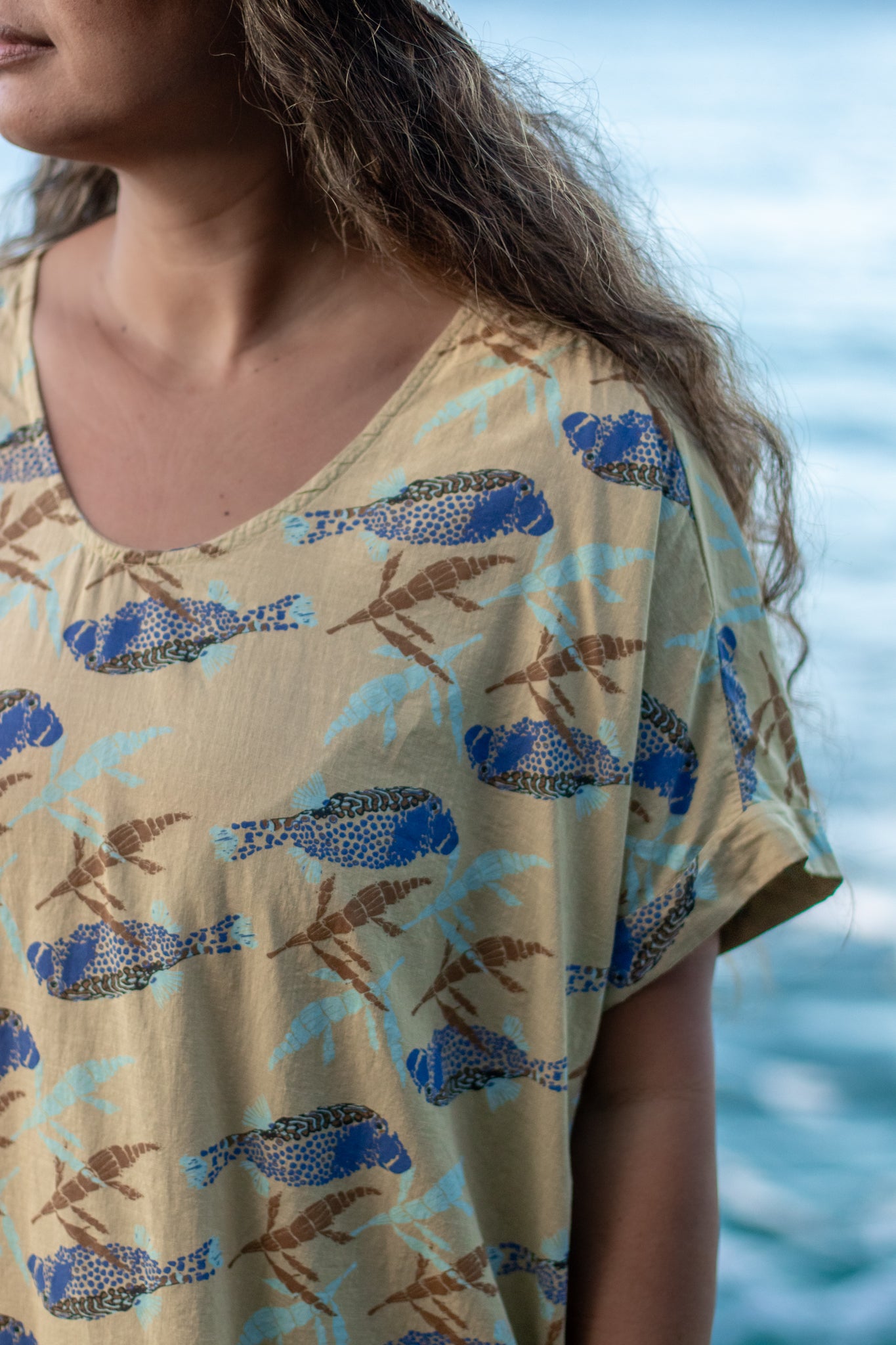 Kimono Dress | Moa & Hulumoa - sand