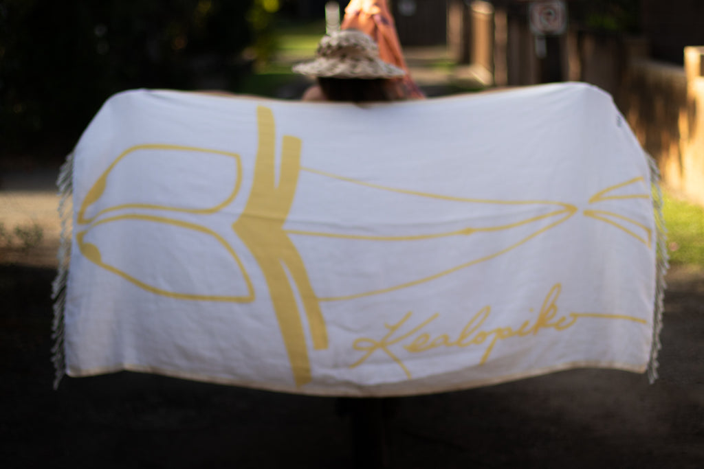 Kealopiko Turkish towel | Moi logo - ALL SALES FINAL