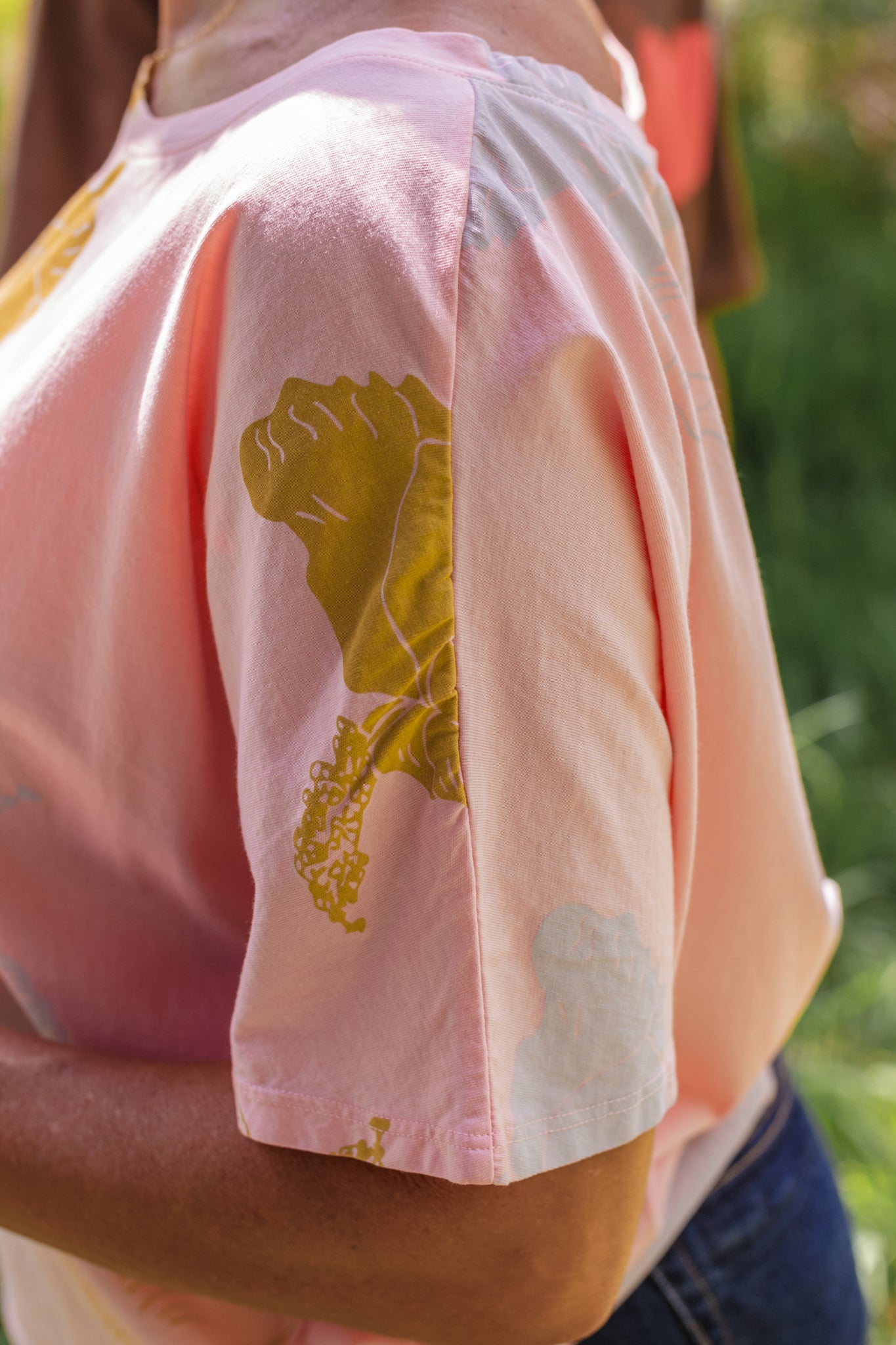 Koki'o/Hau hele 'ula | Kimono Top - pink