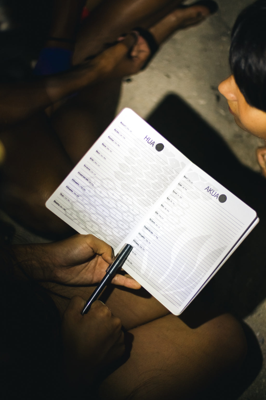 Hilo ʻIa A Paʻa | Moon Phase Journal - purple - *ASF*