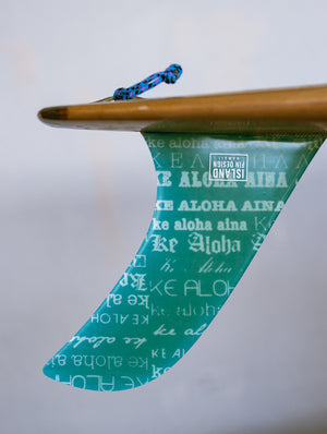 Fin | Leeward 10"| Ke Aloha 'Āina - ALL SALES FINAL