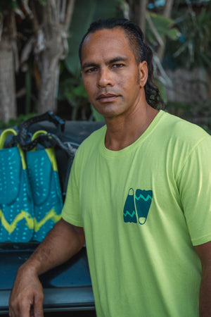 Moananuiākea | Unisex Tee - lime green