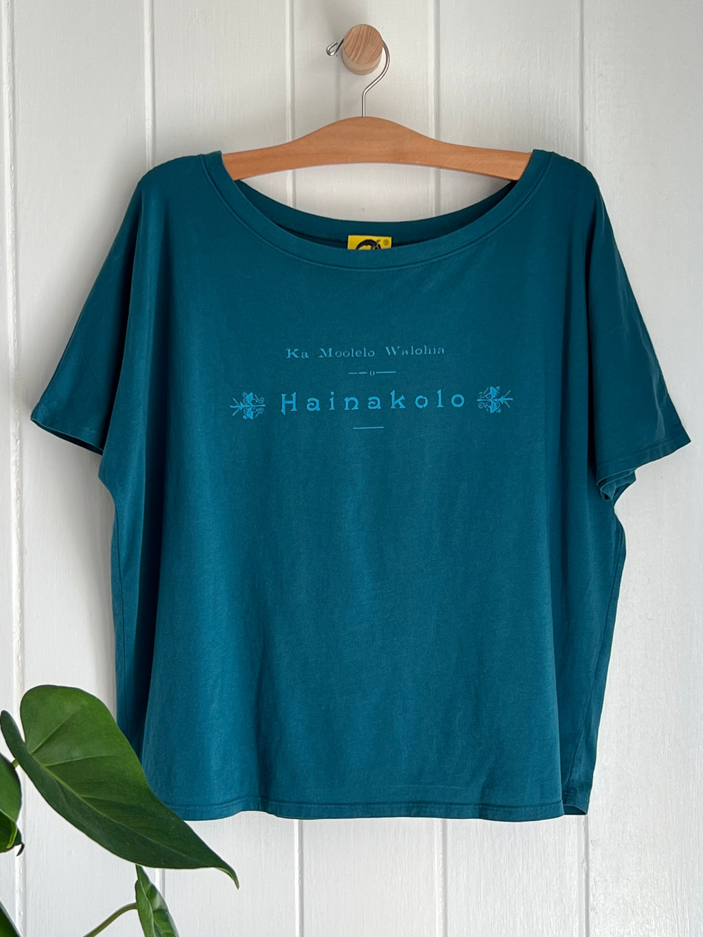 He Mele no Ha'inakolo | Kimono top - teal *ASF*