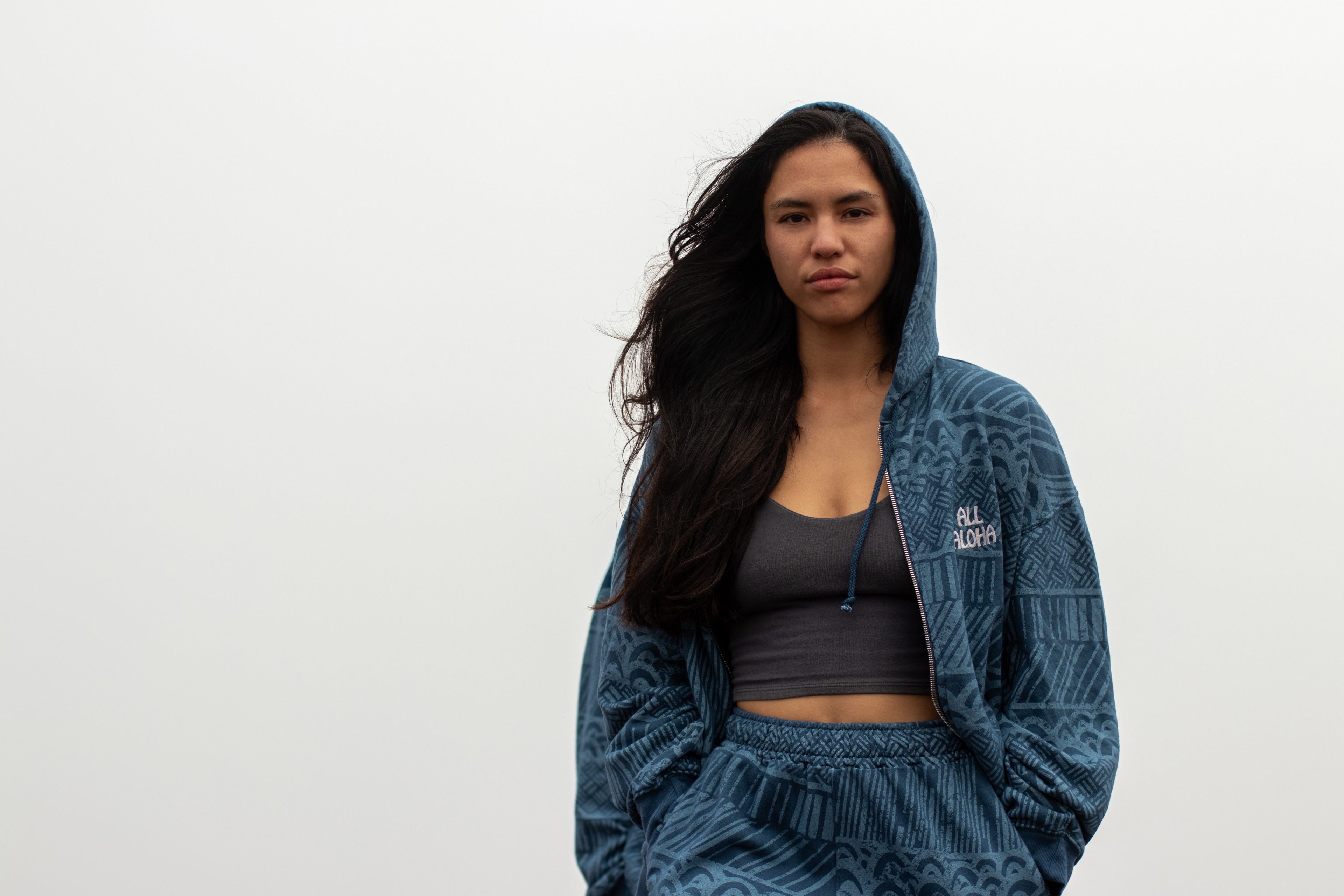 He Ho'ehono Ua | Zip-up Hooded Jacket