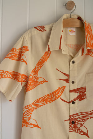 All Aloha | Button-down Aloha Shirt | Noio - cream