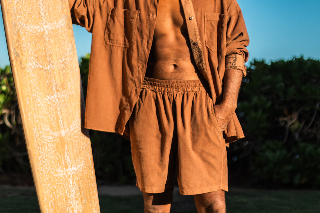 Kealopiko | Kāne Corduroy Shorts