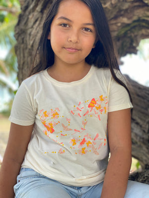 Mo'oinanea | Keiki Tee - creme - *ASF*