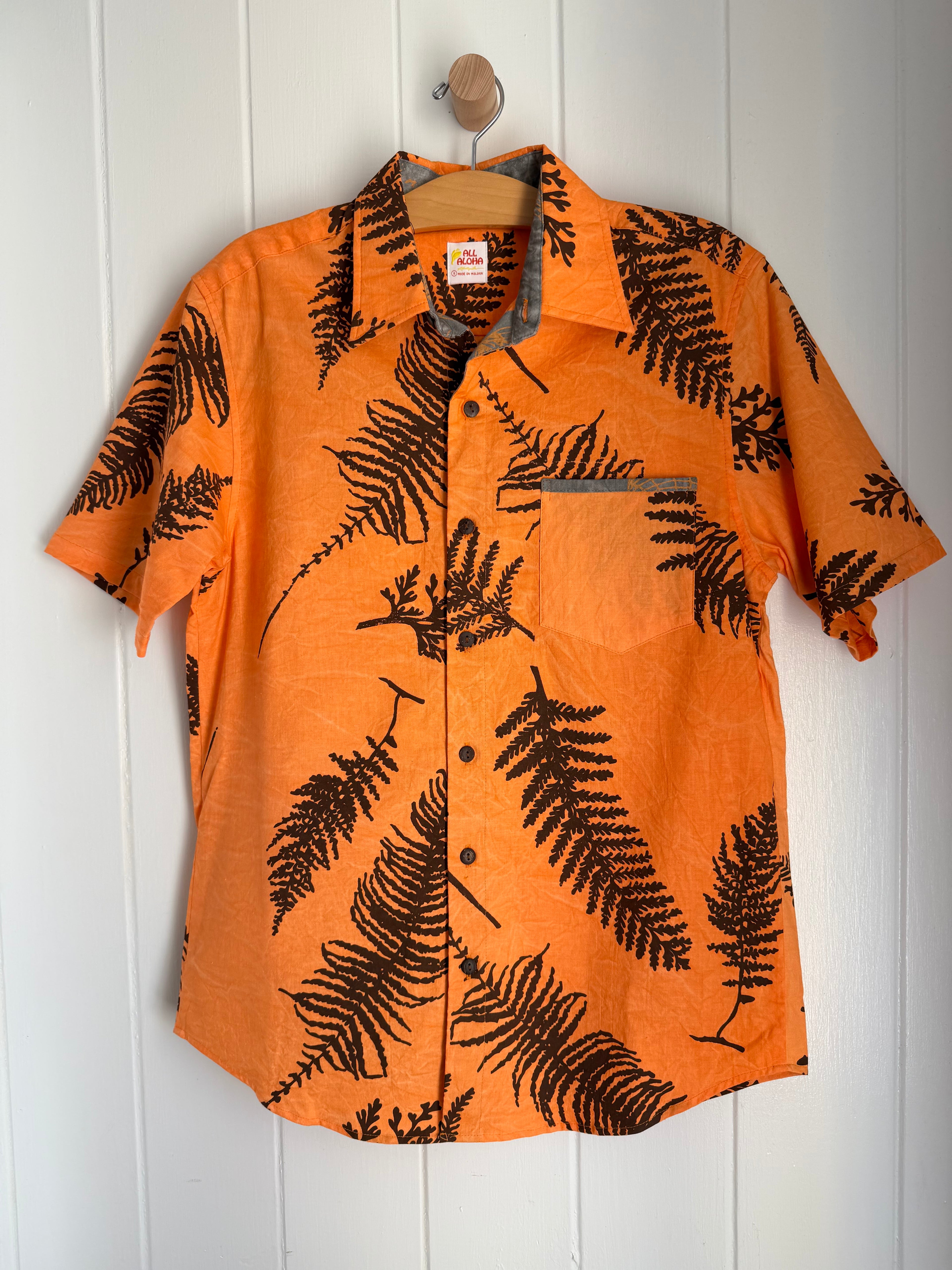 All Aloha | Button-down Aloha Shirt | Palai - orange