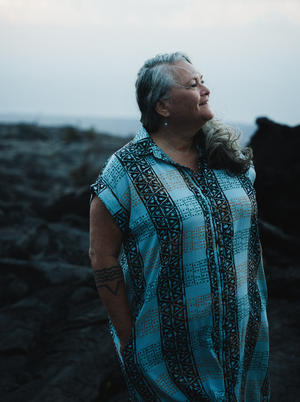Haumea V. - Ke Kapa o ke Ao | Buttondown Dress - light blue