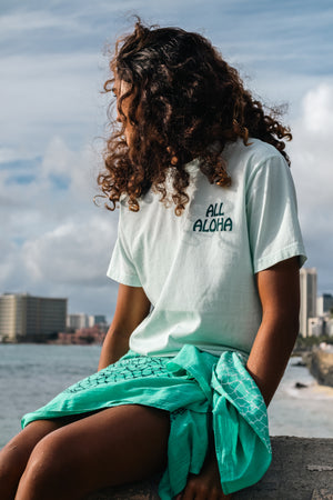 All Aloha | Kāne Tee - mint