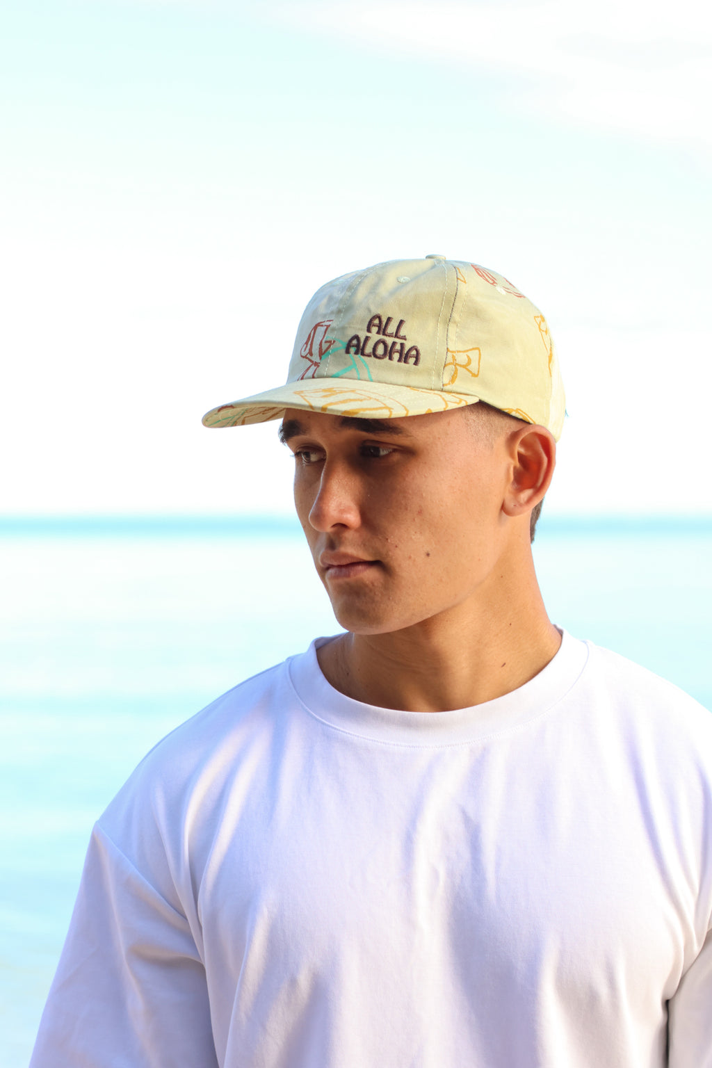 All Aloha | 6-Panel Dad Cap | Manini - pistachio - ALL SALES FINAL