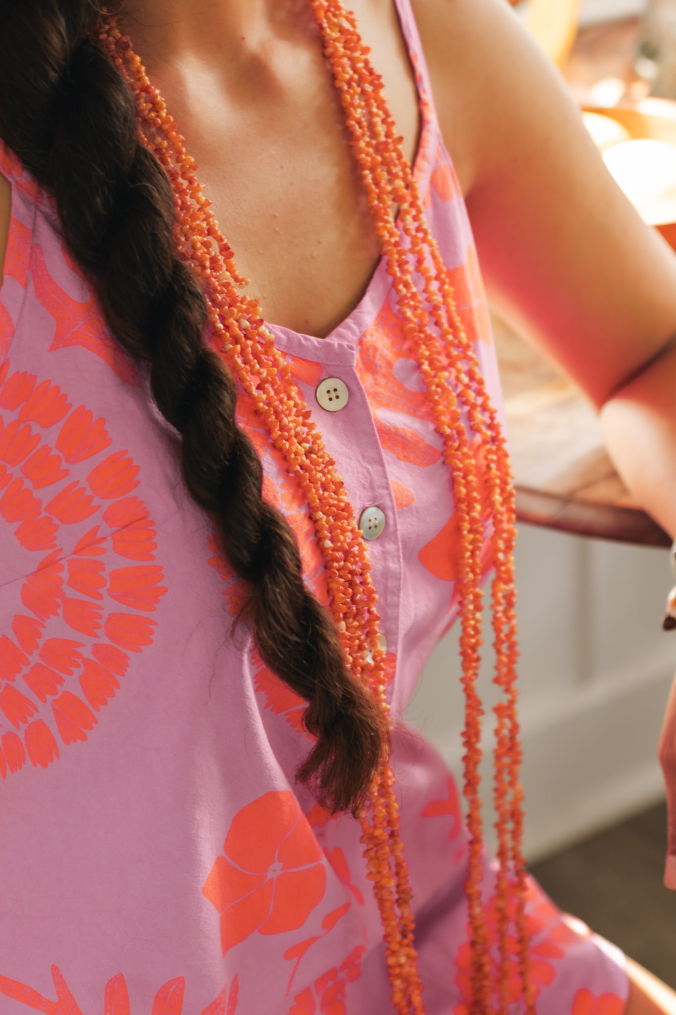 He Aloha no Tahiti | Aeʻo Romper - Lilac