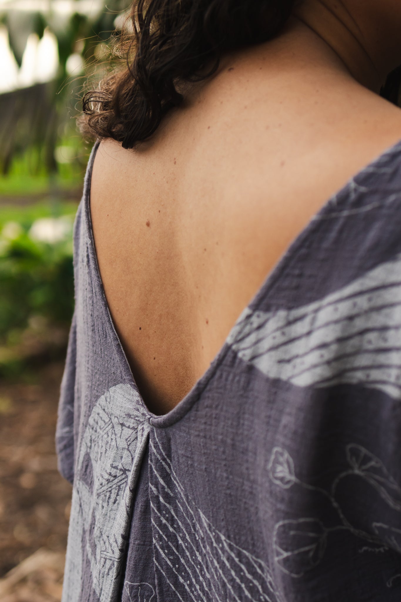 Ipu | Cinched Sleeve Top - grey