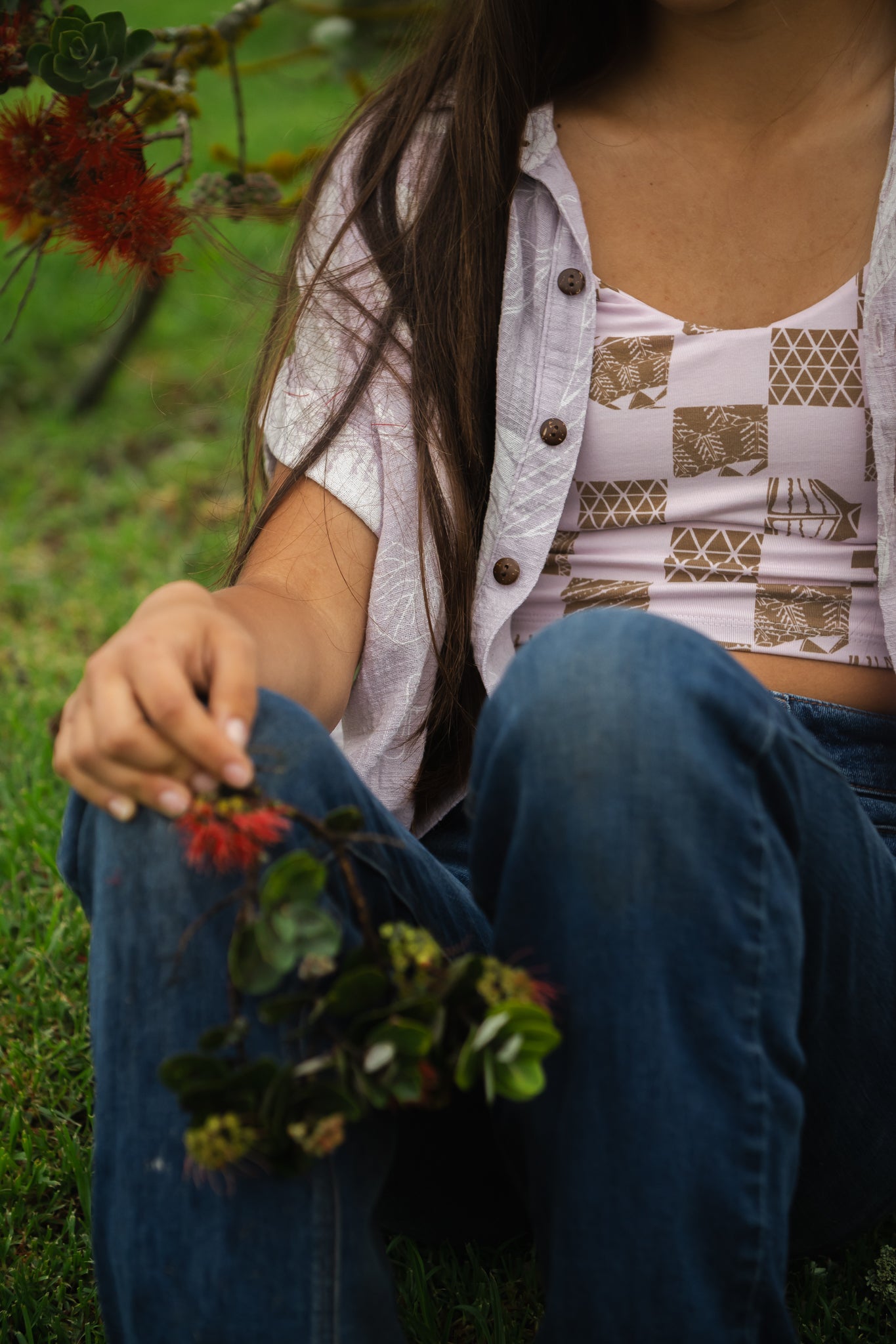 Ipu | Long bralette - light pink - *ASF*