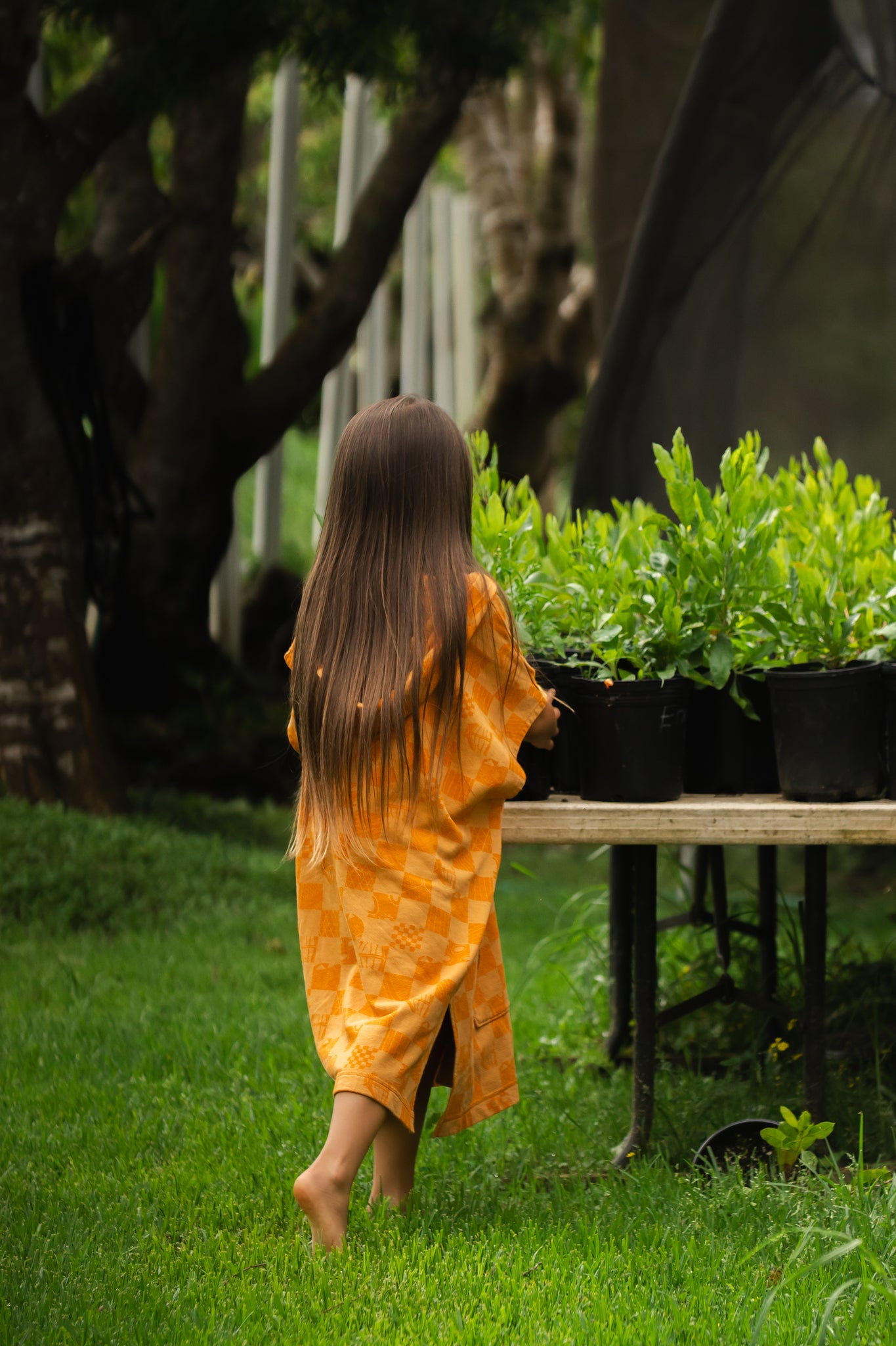 Ipu | ʻŌpio Beach Cover-up - orange