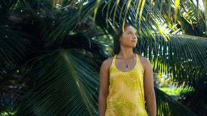 Kupukupu | Tunic Racerback Tank - light peach