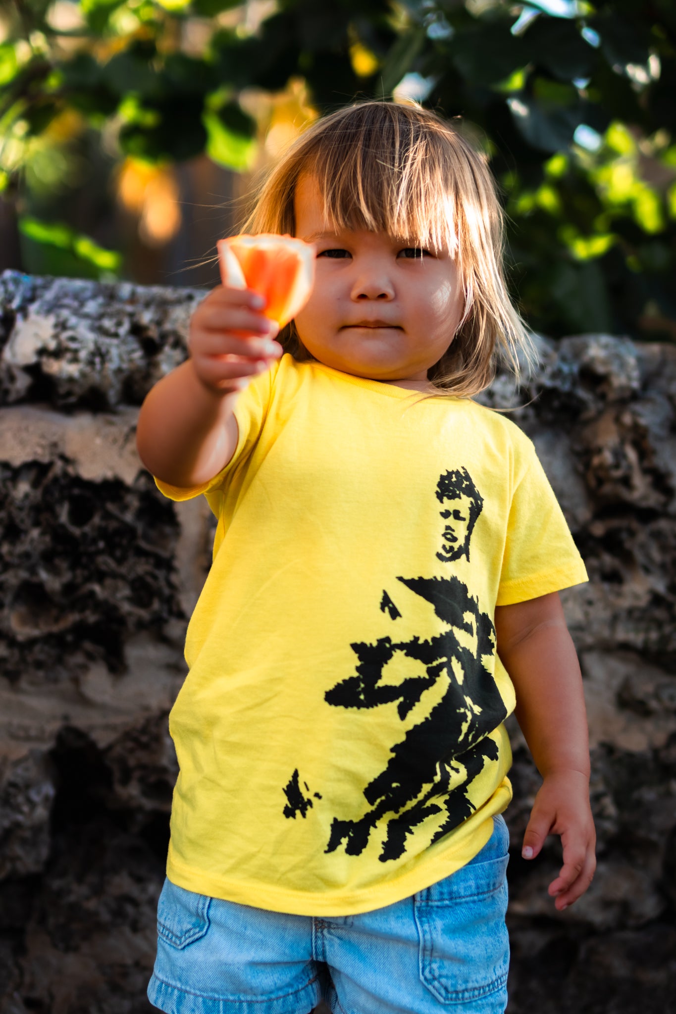 Princess Ruth Keʻelikōlani | Keiki Tee - yellow