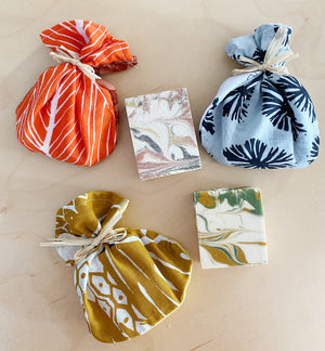 Three Piko | Soap with assorted washcloth - ALL SALES FINAL
